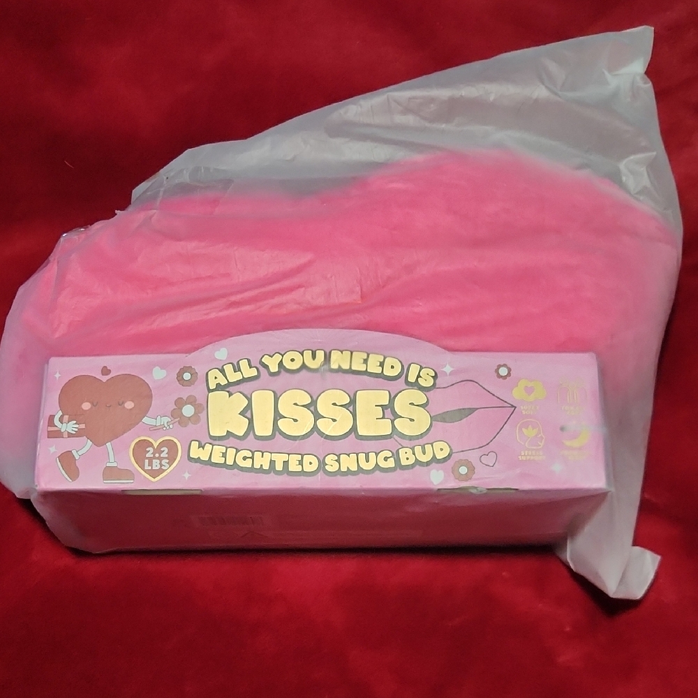 Pink Weighted Snug Bud Pillow